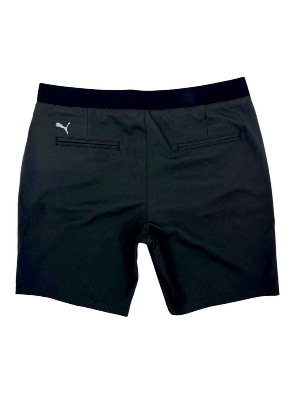 NWT’S Puma Shorts Mens XL Black Dry Cell Bermuda UPF 50 Flat Front SZ XL
